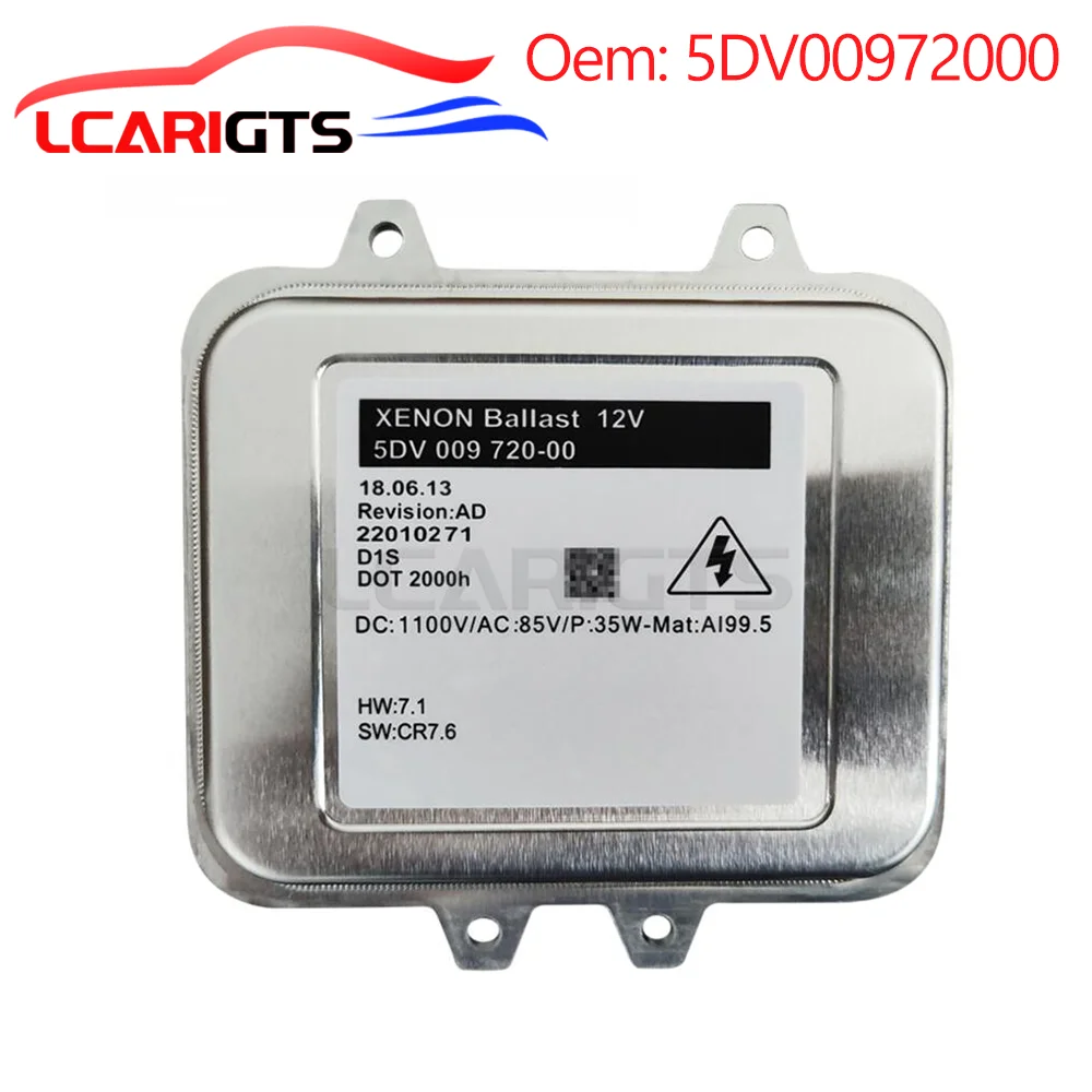 

5DV00972000 Xenon Ballast Module Headlight D1 Control Unit For Vauxhall/Opel/BMW (12V35W)13278005 12 32 335