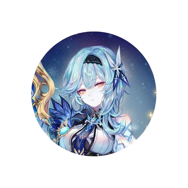 58mm Game Genshin Impact Brooch Pins Anime Badge Cosplay Yae Miko Xiao Zhongli Accessories For Clothes Backpack Decoration Gift Eula