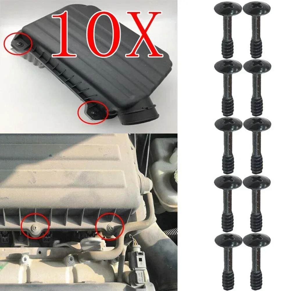 Car Air Filter Cleaner Box Lid Retaining Screw For Opel Vauxhall Jaguar Air Extra Cover Filter Element Bolt 10pcs