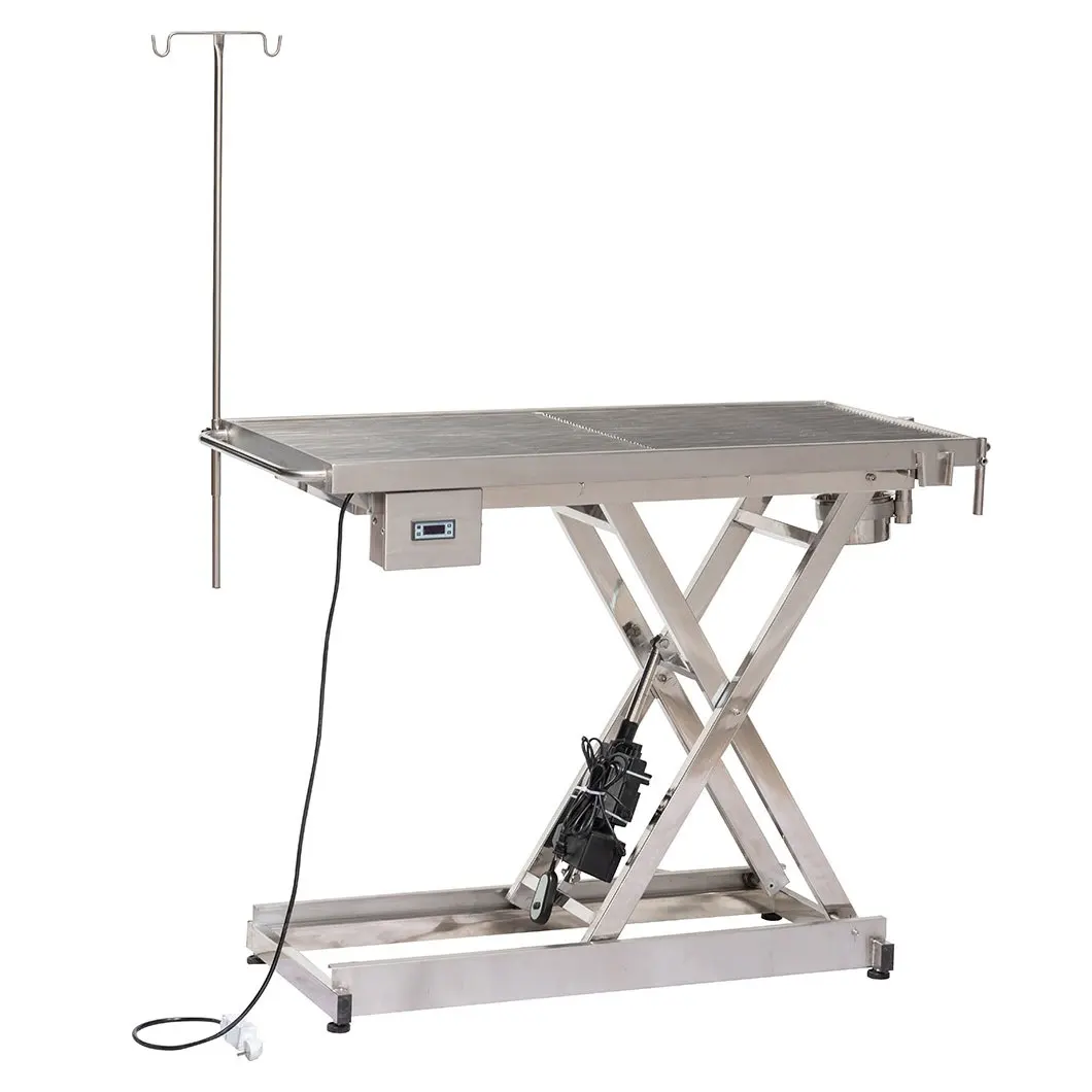 

Vet medical surgical equipment Animal Stainless Steel electric veterinary operation table