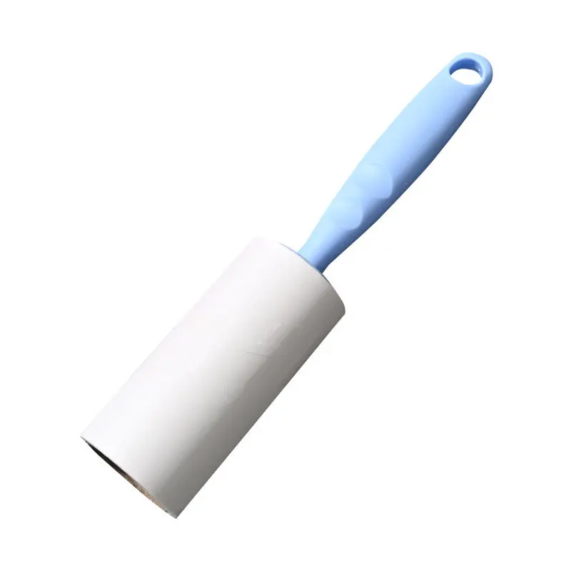 Adhesive Tear Type Roller Dust Paper Portable Cloth-Removing Sticky Roller Brush Clothes Lint Remover 1PC