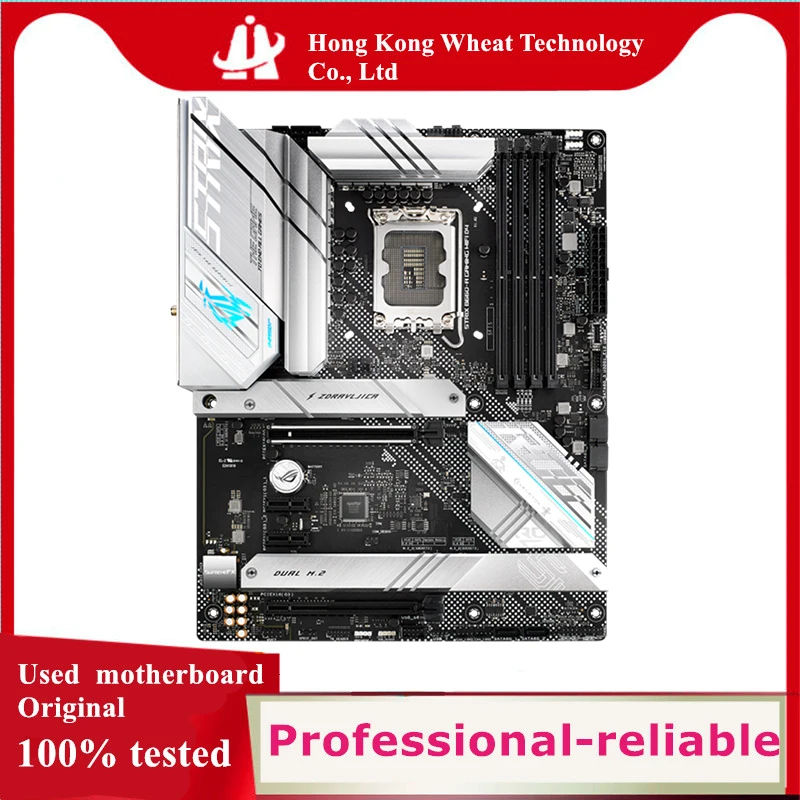Scheda Madre Intel B660 B660A Rog Strix B660-A Gaming Wifi D4 Usata Scheda Madre Desktop Originale 1700 Lga1700 Ddr4 128Gb M.2 Sata3