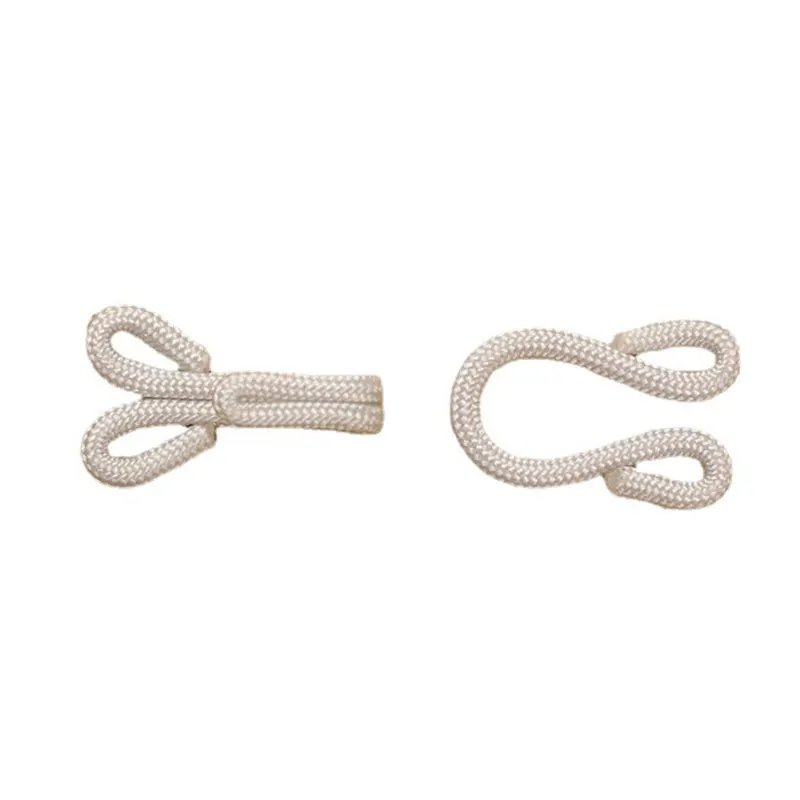 Description Picture 6 of item10set Cotton Invisible Button Adjust Pants Skirt Coat Buckles Collar Hook Garment Underwear Bra Buckle Diy Sewing Accessories