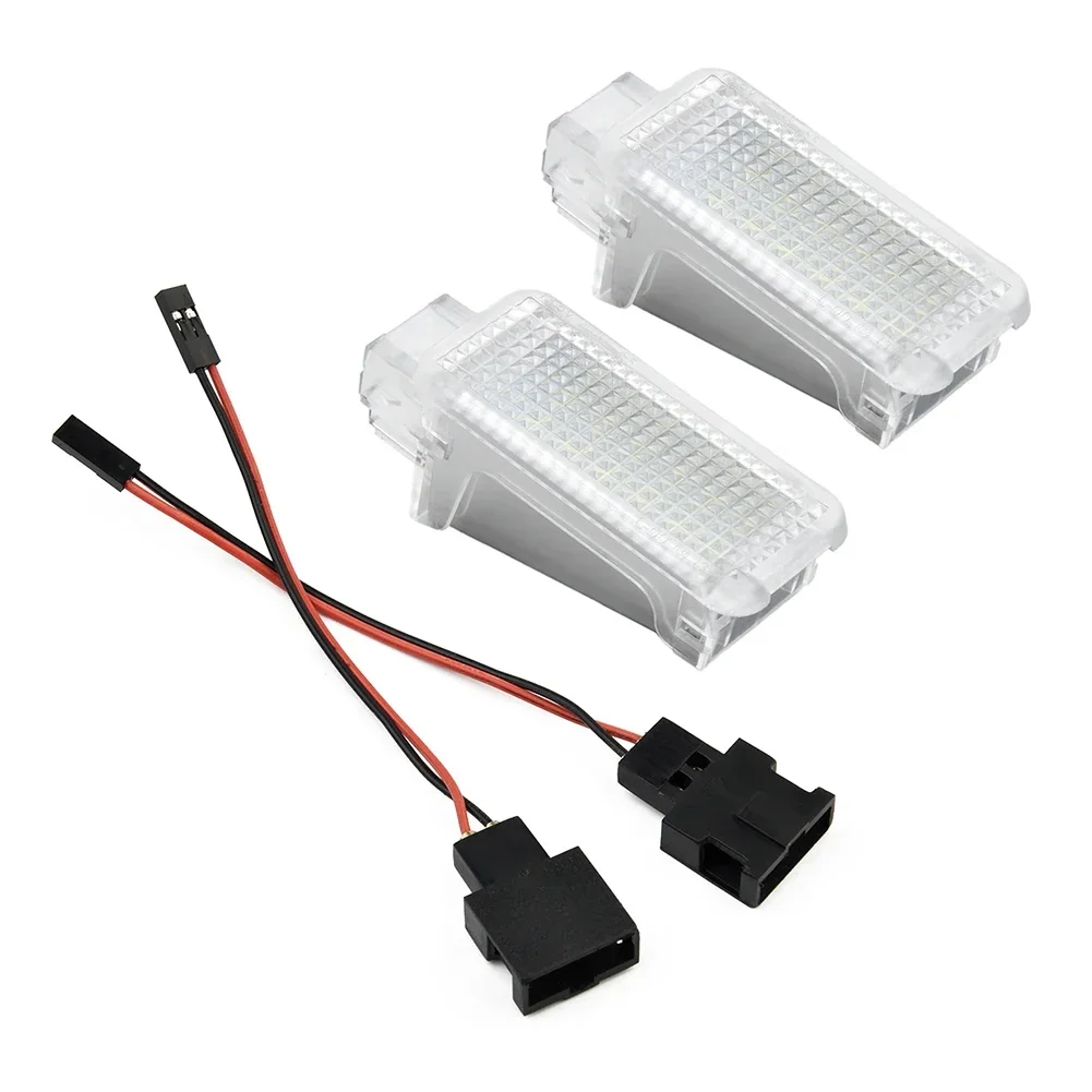 2XLED Trunk Boot Lights Lamp For Skoda Octavia Fabia Superb Roomster Kodiaq Car Replacement Parts Automotive Goods