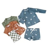 Elinfant Summer Baby Boys Girl Long Sleeve Swimsuit Fashionable Cute Swimming Pool Swimwear 2