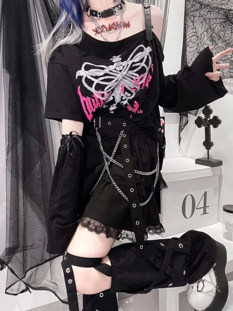 トップス lolita gothic y2k vintage grunge 71ym3+WAhDL._AC_SX425_.jpg