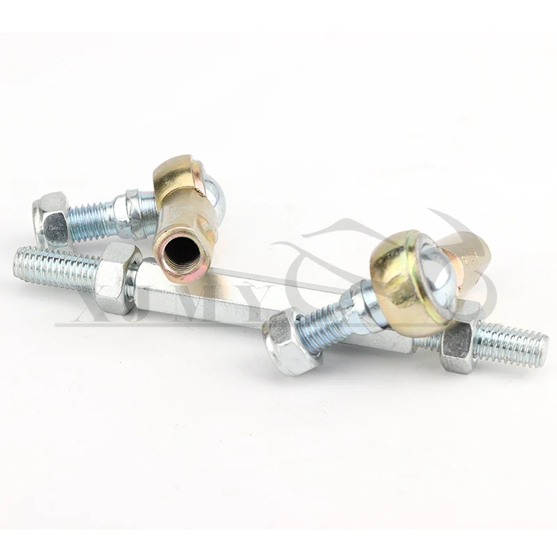 1 Pair 90-155mm Steering Tie Rod Kit Ball Joint M8 Ball Joint Bolt Tie Rod For ATV Kart Dirt Bike 4 Wheel Electric Bike