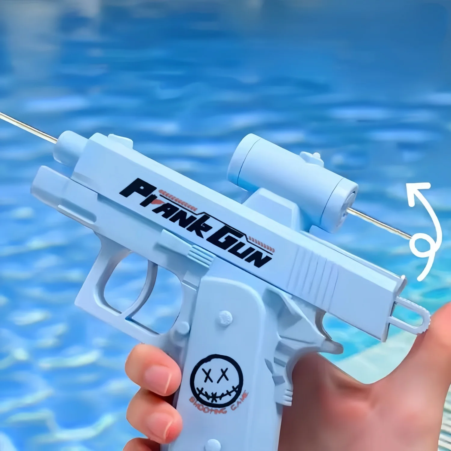양방향 물총 장난감 스트레스 해소 소형 권총 게임 실내외 성인 어린이 상호작용 사격 선물 2종류