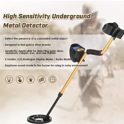 MD3010II – détecteur de métaux souterrains haute sensibilité, recherche d'or et de trésors 