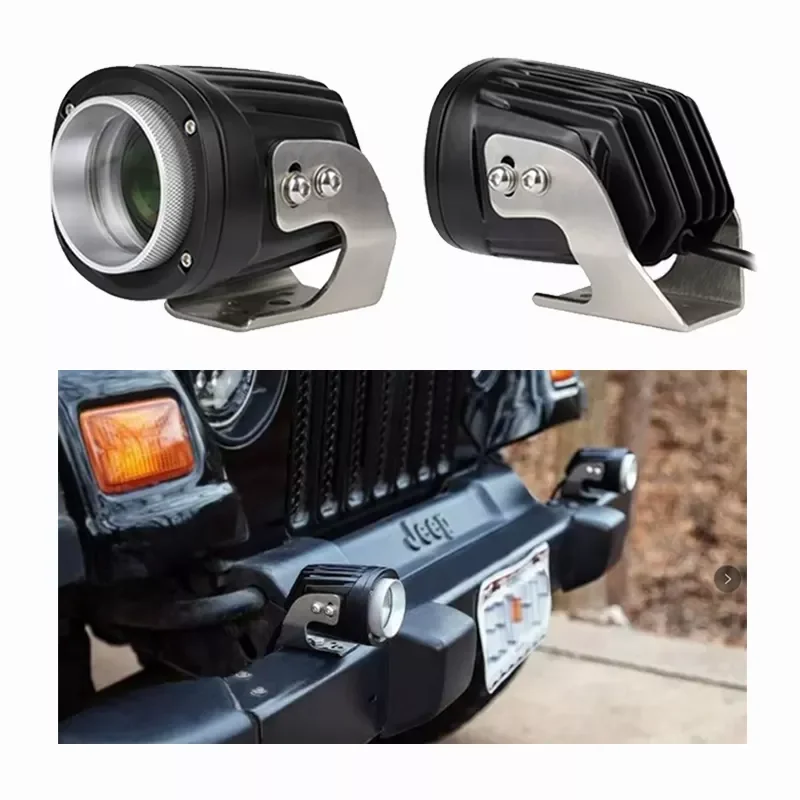 Factory Outlet Mini 3 inch 12 watts Led Working Driving Headlight Laser Lamp Fog Light for Off Road Car ATV SUV