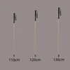 2023 New Arrival Hiking Pole Ultralight Trekking Poles High Strength Carbon Fiber & Natural Bamboo Skin Trekking Pole Outdoor 2