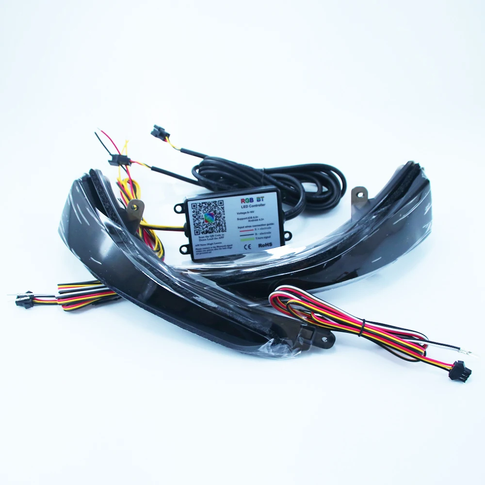 SEGNALE DI SVOLTA LED Luce Segnale Sideal Luce Sequenziale Dinamica Per Sedile Audi A3 Fit EUR