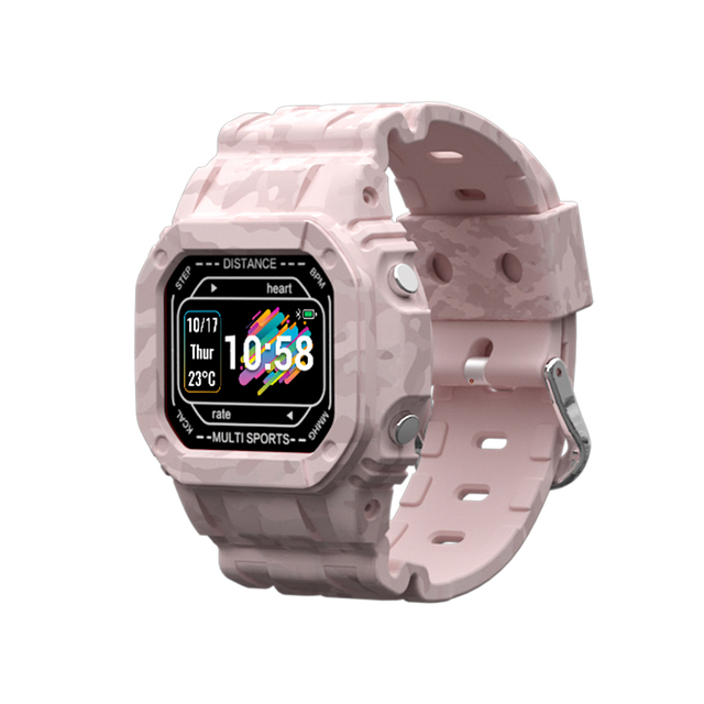 Alway-on Display Smart watch Men Outdoor Sports Fitness Tracker Heart Rate Weather Call reminder Women Watch for iOS Android