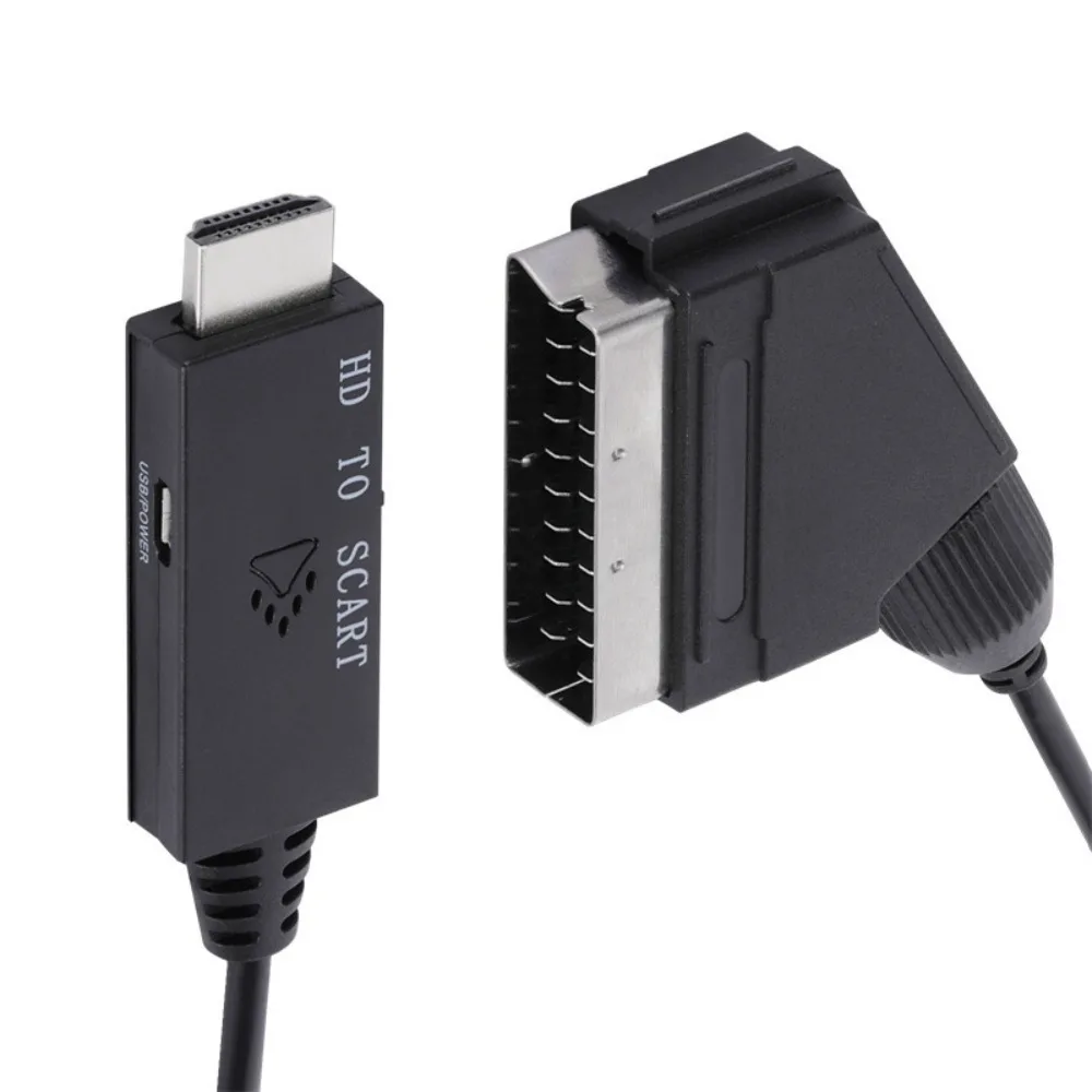 Uscita Cavo Video Cavo Convertitore Da Hdmi A Scart Cavo Adattatore Video Cavo Compatibile Hdmi Cavo Adattatore Da Hdmi A Scart