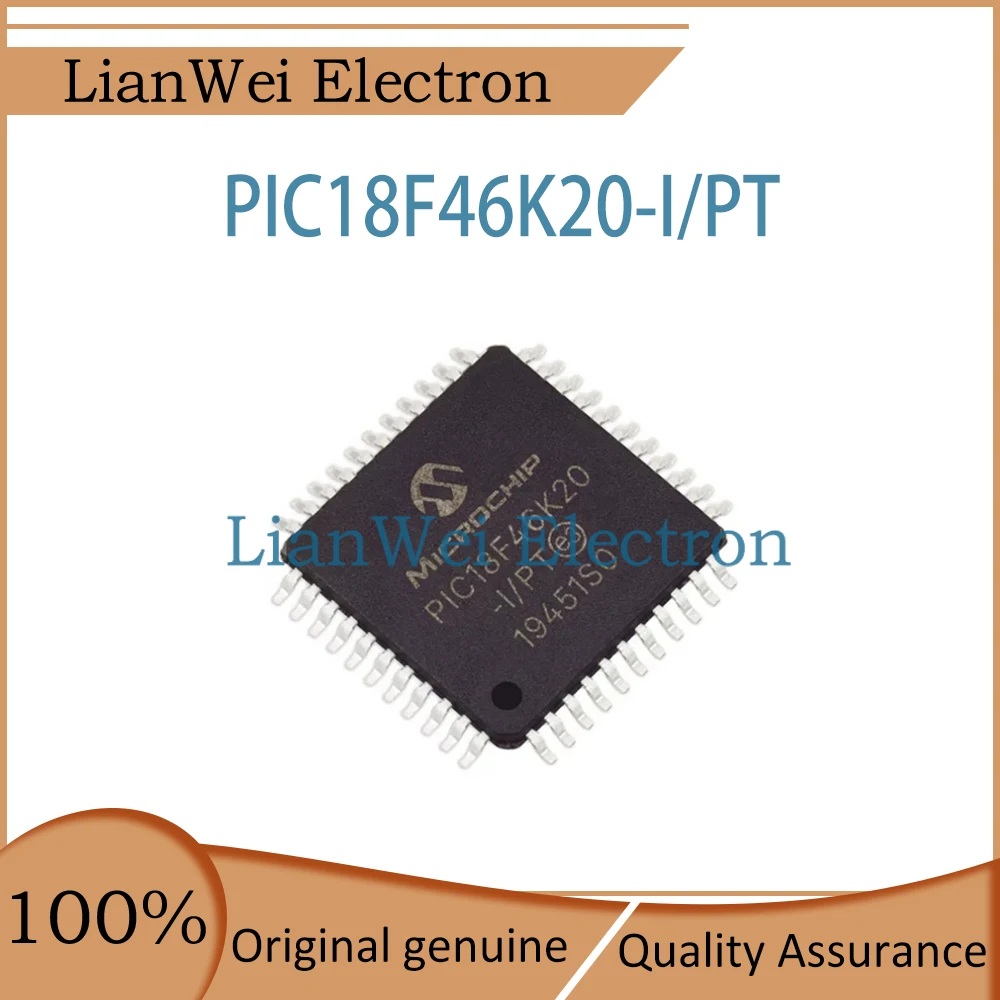 PIC18F46K20 PIC18F46K20-I/PT IC MCU Chip TQFP-44