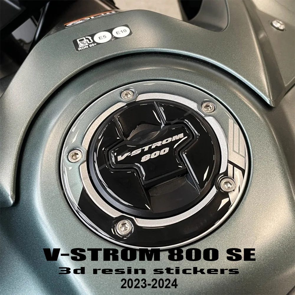 

V Strom 800SE Motorcycle Accessories Tank Pad 3D Epoxy Resin Sticker Protection Complete Kit For V-Strom 800 SE 2023-2024