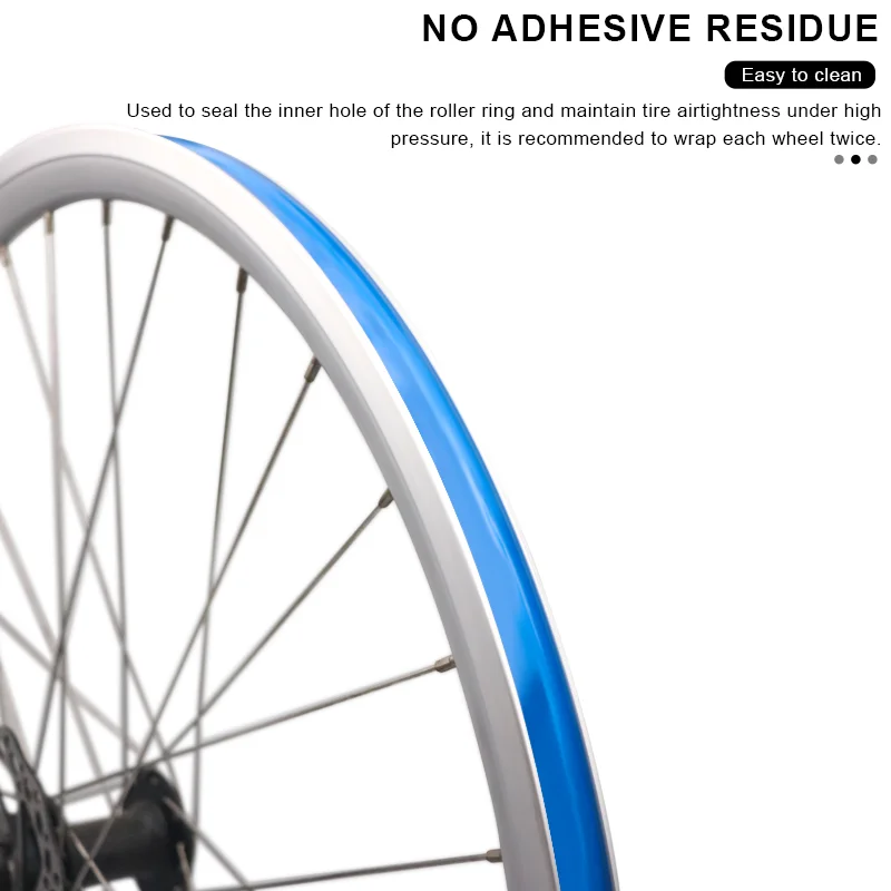 Tubeless Rim Tape for Bicycle Wheels - Various Width Options for MTB and Road Bikes
