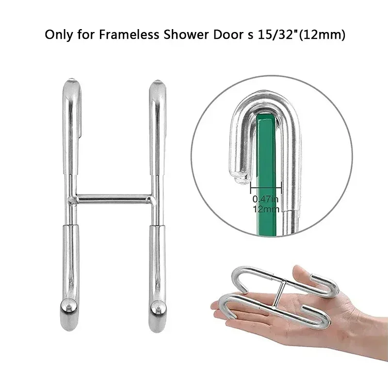 Stainless Steel Shower Towel Rack towel rack for Bathroom Shower Door