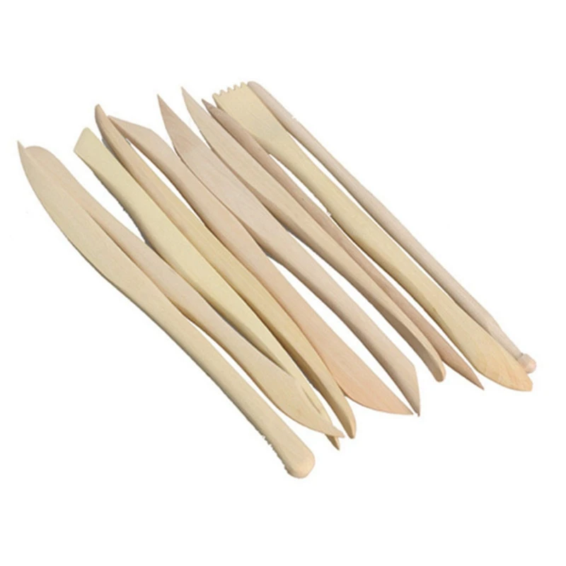 도자기 및 도자기 수공예품, DIY 조각 도구 제작에 사용되는 10 가지 미세 사지 점토 입상 칼