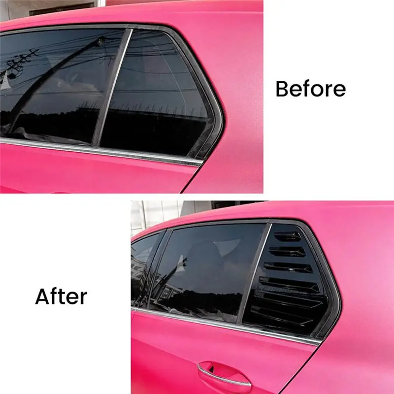 VW 골프 8 MK8 2020-2022용 유니버설 자동차 측면 후면 통풍구 커버 트림..
