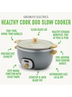6Qt Programmable Slow Cooker, Removable Nonstick Pot, Keep Warm & Digital Timer, Dishwasher Safe Glass Lid & Crock, Slow Cooker 2
