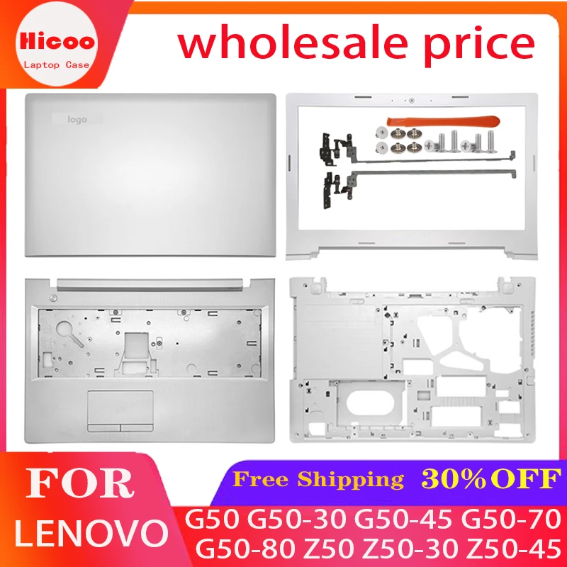 Per Lenovo G50 G50-30 G50-45 G50-70 G50-80 Z50-30 Z50-45 Lcd Cover Posteriore Cornice Anteriore Palmrest Custodia Inferiore Superiore