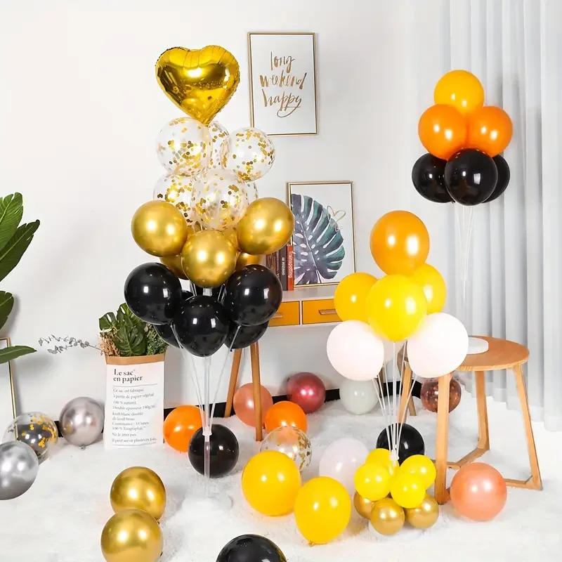 Kit supporto per palloncini Supporto per palloncini da tavolo trasparente per decorazioni per feste di compleanno e matrimoni – acquista a prezzi convenienti sul marketplace