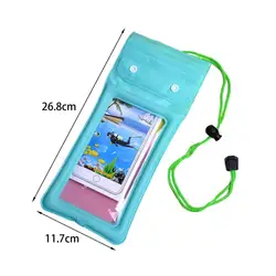 Underwater Phone Case Heavy Duty Waterproof Phone Bag PVC Anti-penetration  Eco-friendly Underwater Mobile Phone Bag