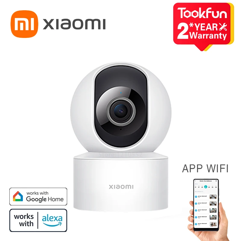Global Version Xiaomi Smart Camera C200 1080p Cctv Security Protection