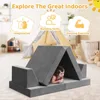 Modular Kids Play Couch Convertible-Toddler &Child Sofa DIY Creativing Play Couch for Playroom Bedroom Nursery Freely Removable 3