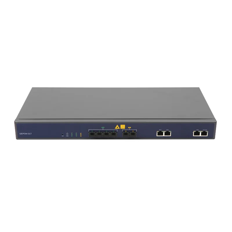High performance 1U 19 inches Layer 2 EPON 4 PON port OLT with WEB/CLI/EMS Management EPON OLT for FTTX FTTH FTTB