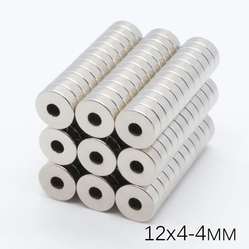 

10Pcs 12x4mm- 4 mm Neodymium Magnets N35 NdFeB Round Super Powerful Strong Permanent Magnetic imanes Rare Earth Magnet Aimant