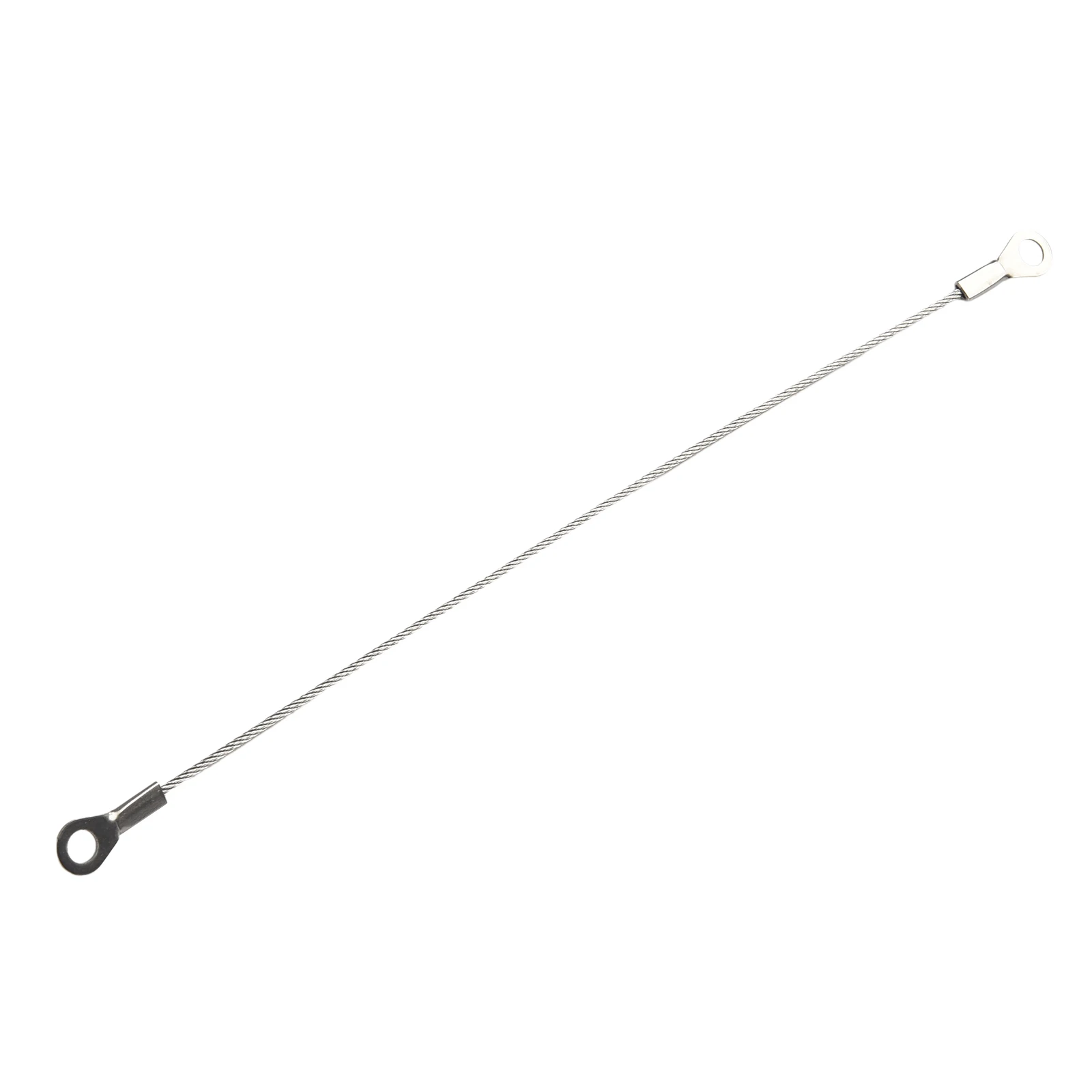4pcs Stainless Steel Door Cabinet Restraint Braided Cable Hinge Limiter Swing Opening Angle Flexible Braided Limiter
