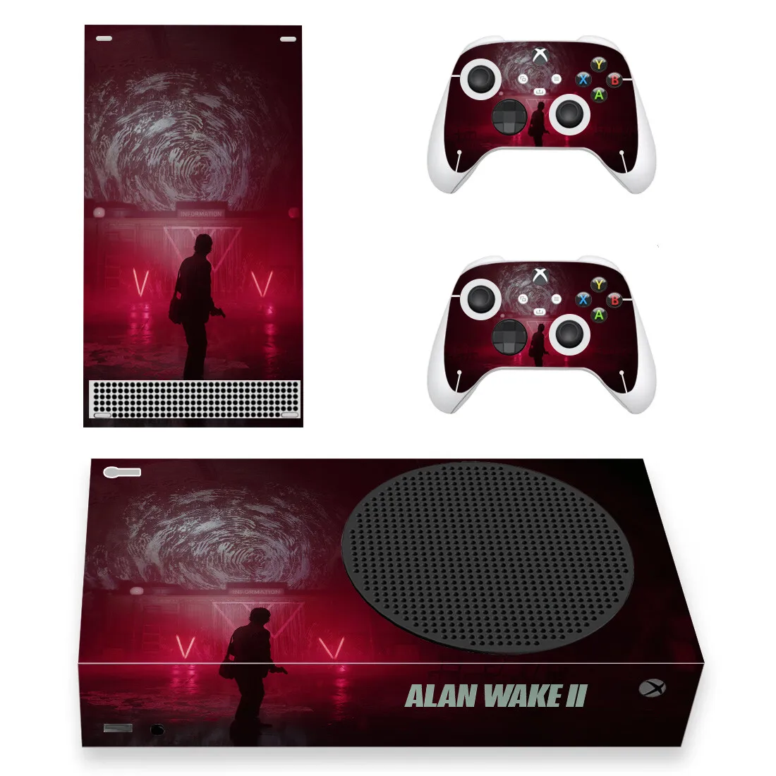 Alan Wake Per Xbox Series S Skin Sticker Cover Per Console Xbox Series S E 2 Controller