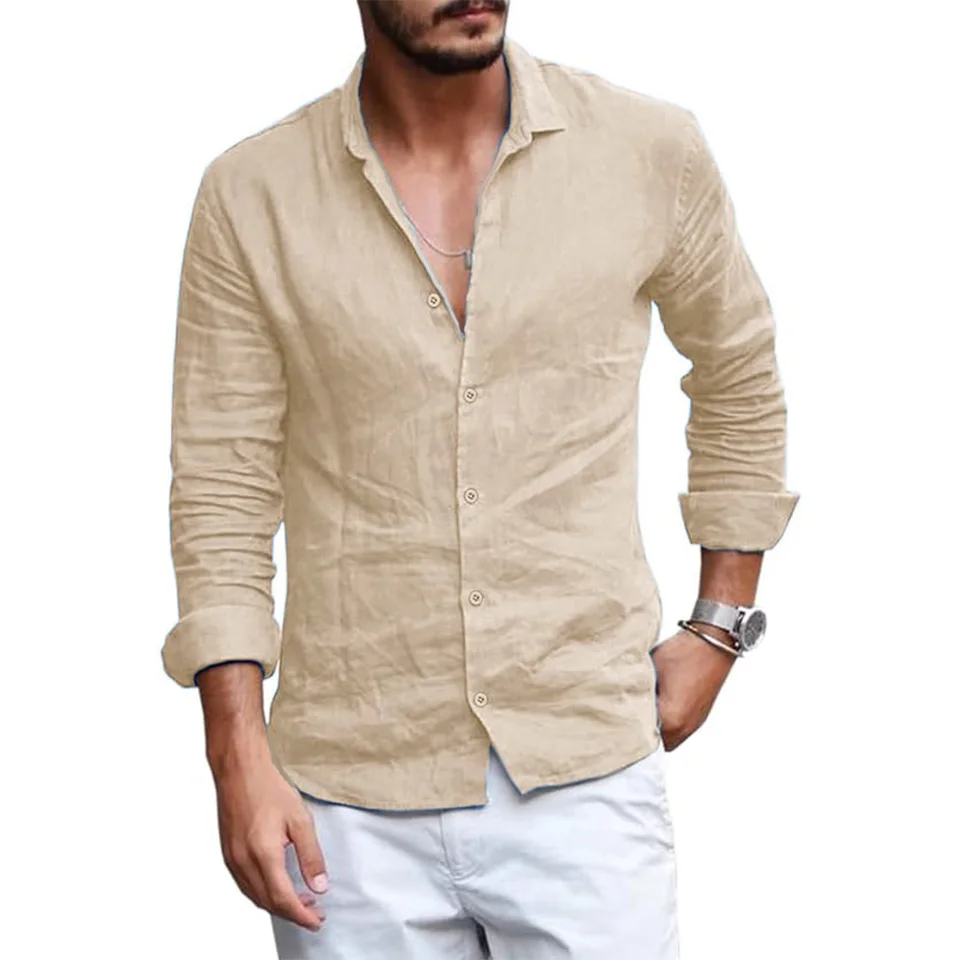 Camisas De Lino Corta Hombre Camisa De Lino Para Fiesta De Bodas En La Playa  Para Hombre, Camisa De Lino Con Botones, Camisa De Manga Corta, Camisa Para  Ocasiones Especiales, Camisa Clu00e1sica, image size:960x960