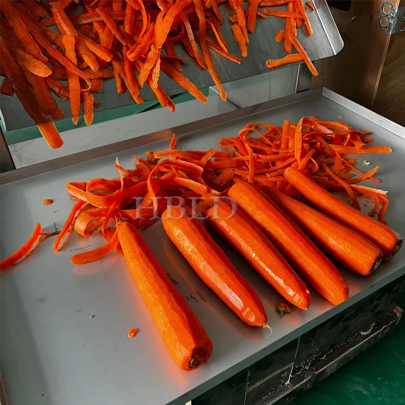 Multi Functional Vegetable Processing Machine, Carrot Peeler, Commercial White Radish Peeler 3
