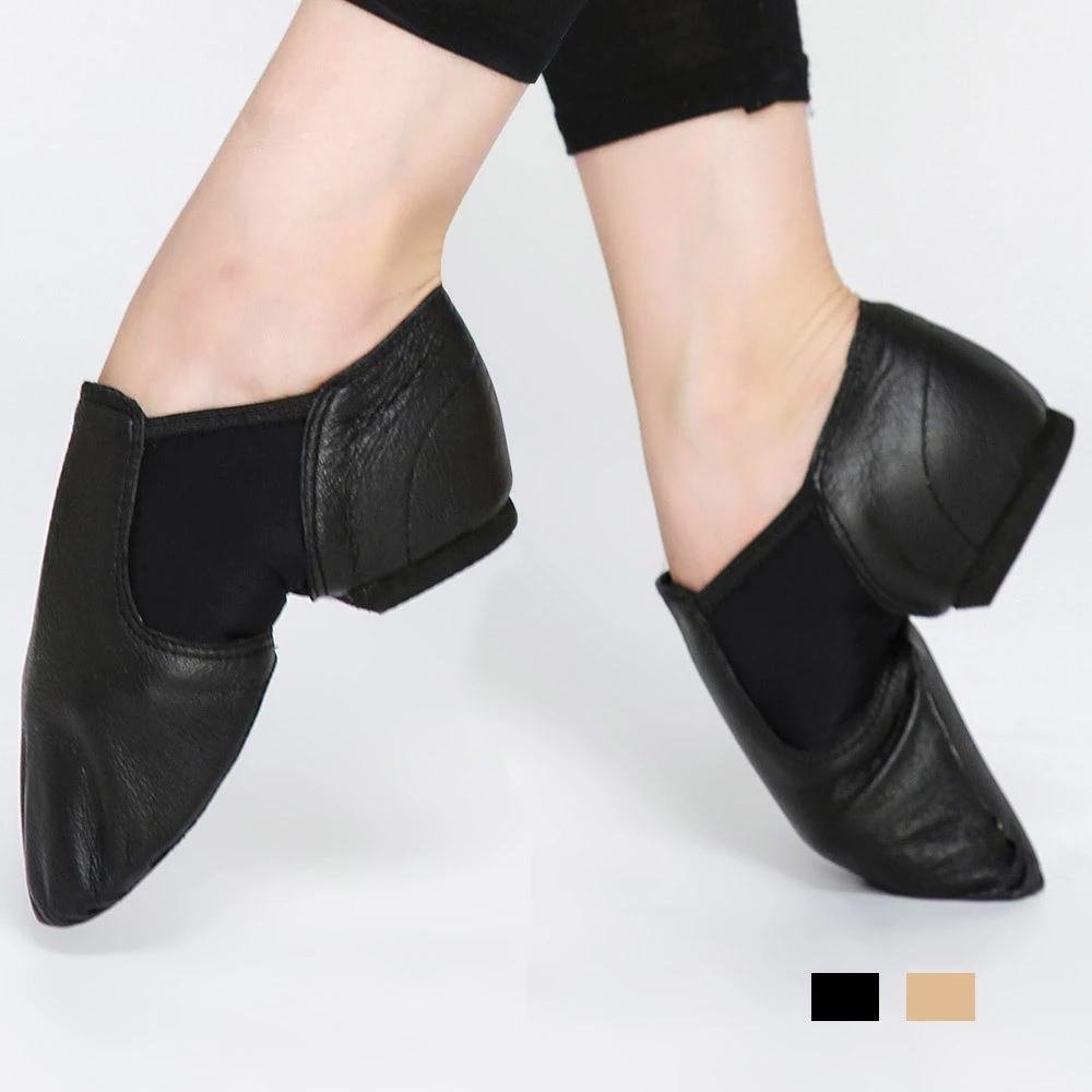 Zapatillas de baile sin cordones para mujer, zapatos de Jazz para niños y niñas, color negro, novedad de 2022|jazz dance|dance jazzsneakers jazz - AliExpress