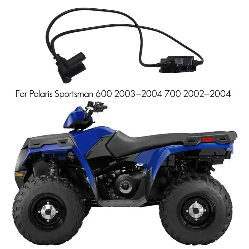 ABHX-폴라리스 스포츠맨 600 2003-2004 700 2002-2004 CDI 점화 컨트롤러 코일 및 스파크 플러그 캡 4010785,4010364,4010696