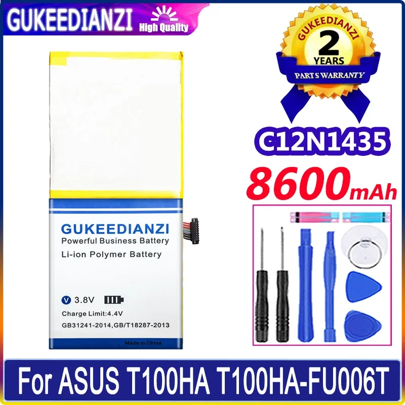 

GUKEEDIANZI Battery C12N1435 8600mAh For ASUS T100HA-FU040T T100HA T100HA-C4-LB T100HA-FU006T Laptop Bateria