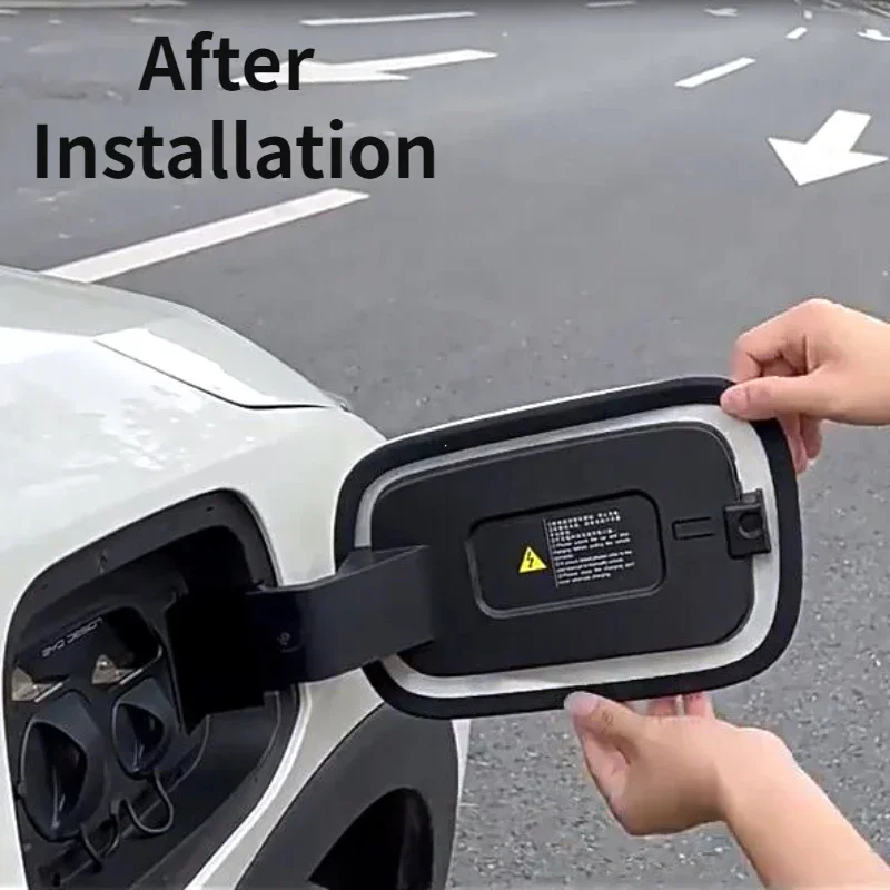 Car Charging Port Rubber Sealing Ring Protective Dust Cover Ring Waterproof Accessorie For BYD Byd seagull car accessories