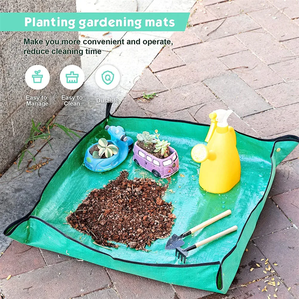 Planting Mat Reusable Cushion Plant Repotting Mat Garden Supplies