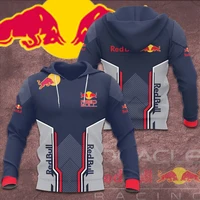 2025 New Red Bull Hoodie Fashion Red Bull 3D Printed Men's Pullover Outdoor Sportswear Racing Hoodie Red Bull Clothing 1