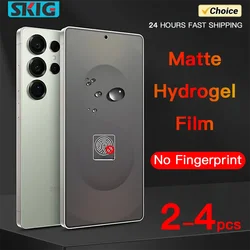 Matte Hydrogel Film Screen Protector - Ultra - Thin, Durable, Anti - Glare - 2pcs Front (Galaxy S20)
