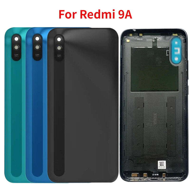 CHcase Cover per Xiaomi Redmi 9A Custodia Portafoglio a Libro in Pelle Flip Cover con Porta Carte, Chiusura Magnetica Case Antiurto per Xiaomi Redmi 9A - Grigio