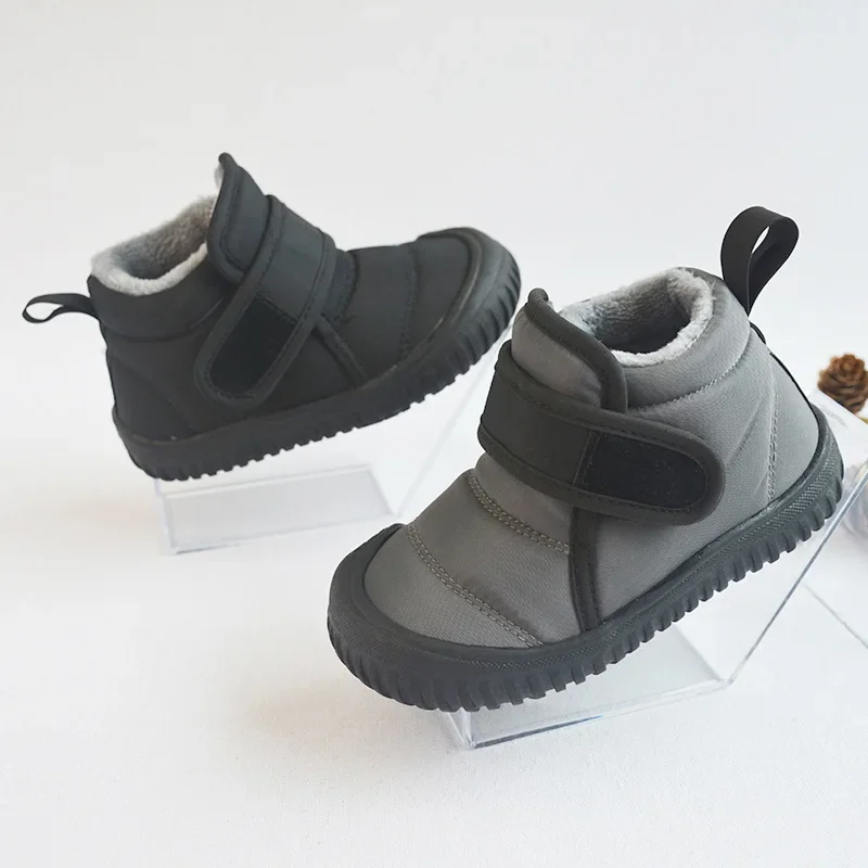 Children Casual Shoes Winter Cotton Boots Boys and Girls Fashion Short Snow Boots