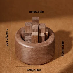 Elegant Wooden Aromatherapy Diffuser with Essential Oil Holder for a Relaxing Atmosphere (Woodpile)