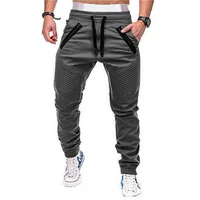 Men Casual Joggers Pants Sweatpants Male  Trousers  Pencil Pants Trousers Size S-3XL 2