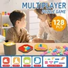 3D Creative Desktop Puzzle Game Kids Tangram Math Toys Building Blocks Board Color Shape Game Toddler Early Educational Toys 3