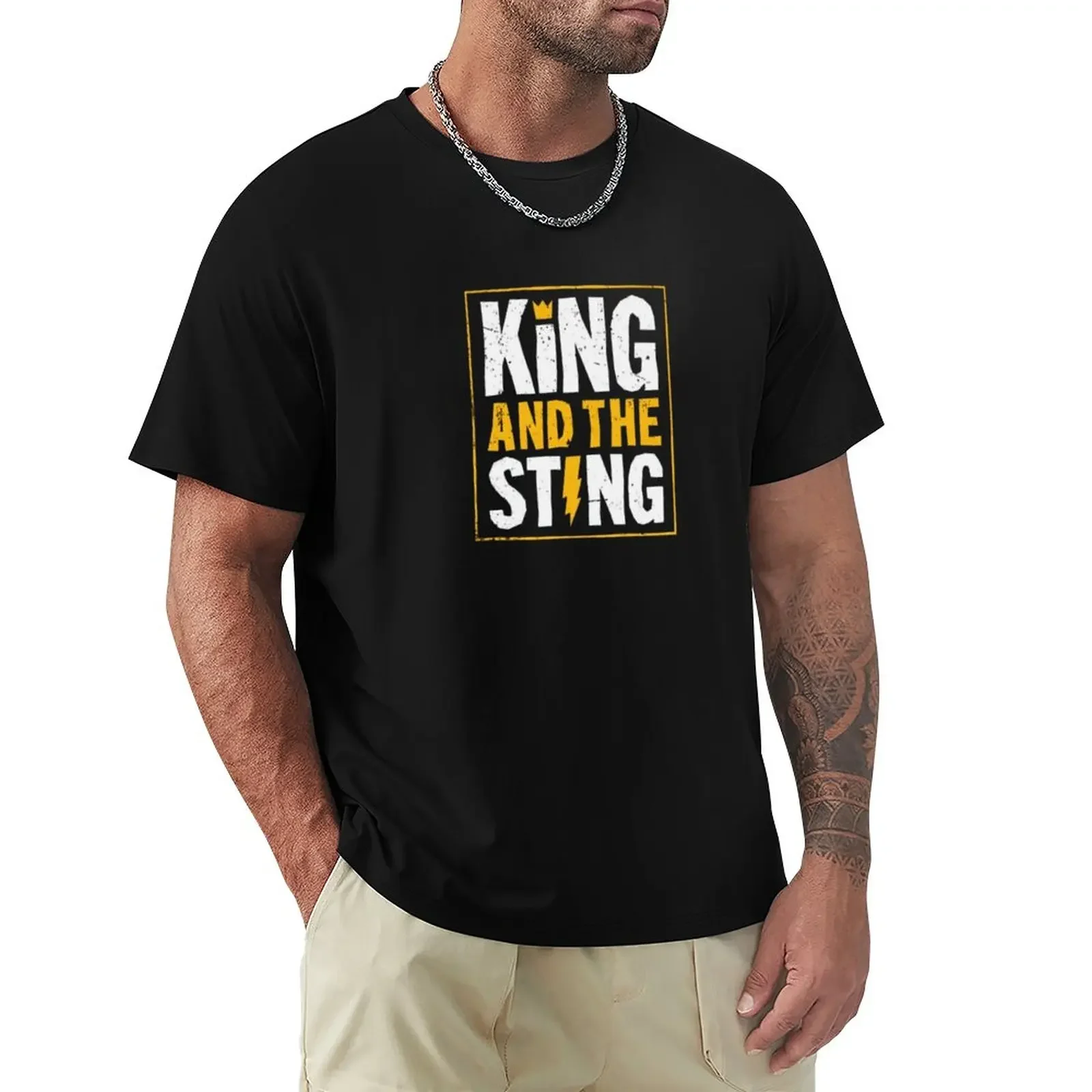 

King And The Sting T-Shirt customs for a boy mens tall t shirts