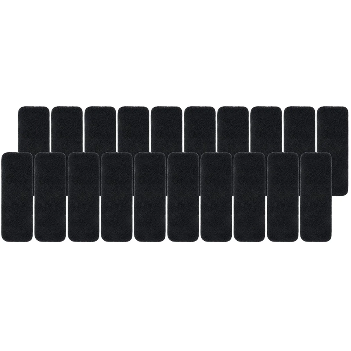 20 Pcs Ceiling Fan Blade Filters Ceiling Fan Air Filters Air Purifier Pads Coconut Carbon Filter G